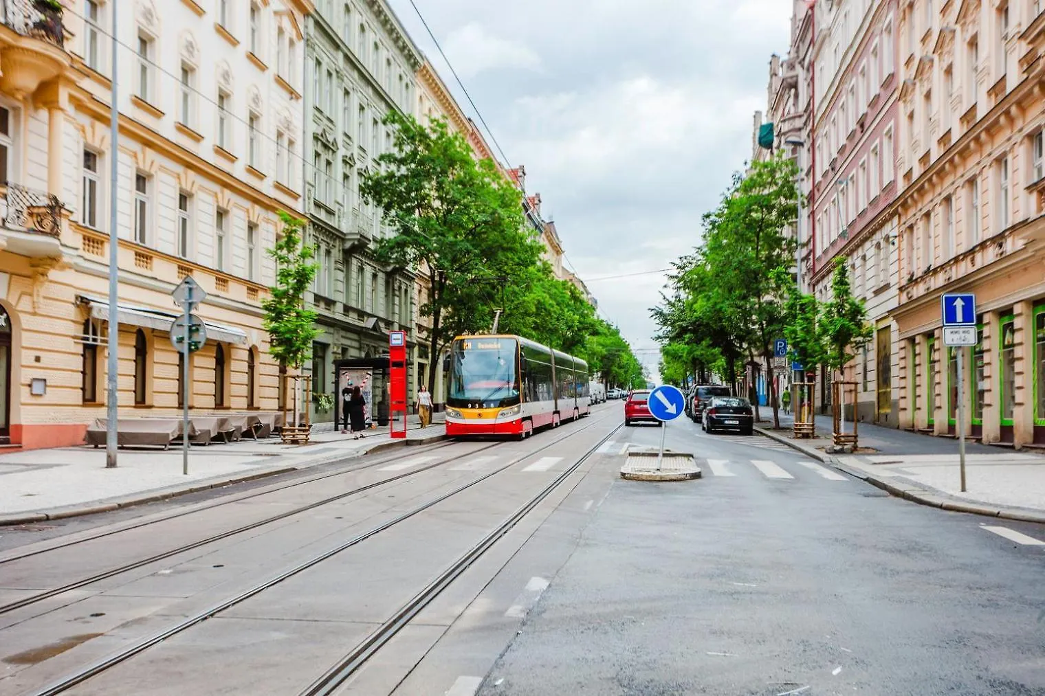 Blueground Vinohrady Close To Namesti Miru Prg-2 Prag Tjekkiet